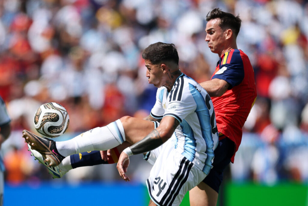 Enzo Fernández, jugador del Chelsea. Foto: @Argentina.