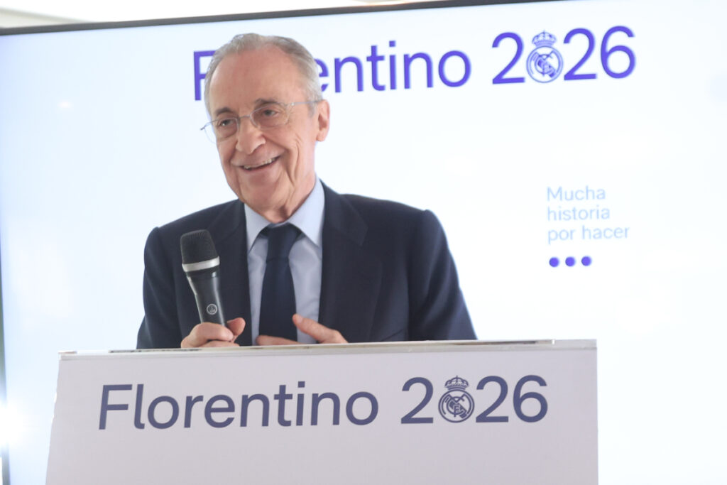 Florentino Pérez, presidente del Real Madrid. Foto: @florentino2026_.