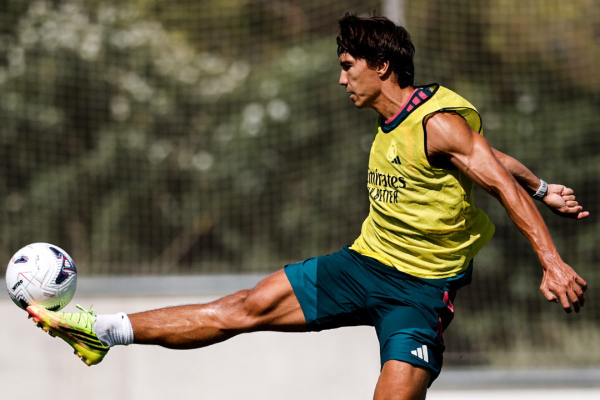 Gonzalo, jugador del Real Madrid. Foto: @realmadrid.