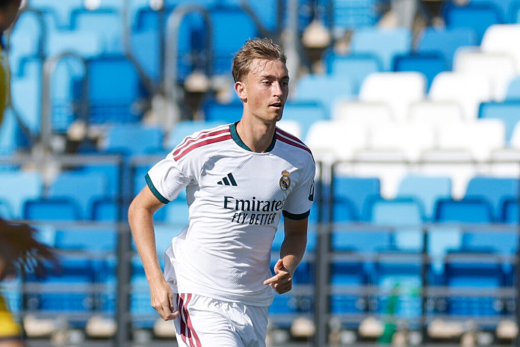 Dean Huijsen, jugador del Real Madrid. Foto: @realmadrid.