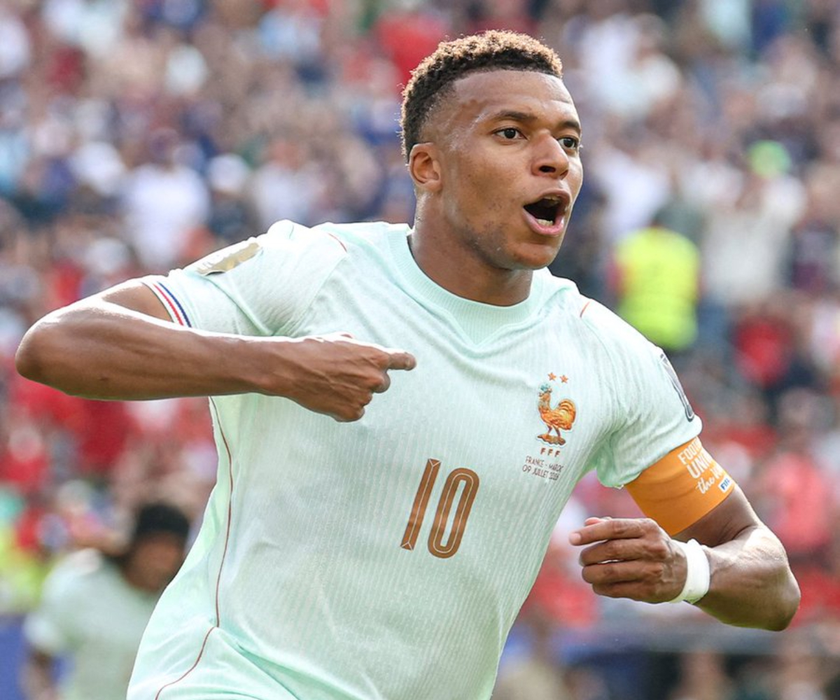 Kylian Mbappé, jugador del Real Madrid. Foto: @realmadrid.