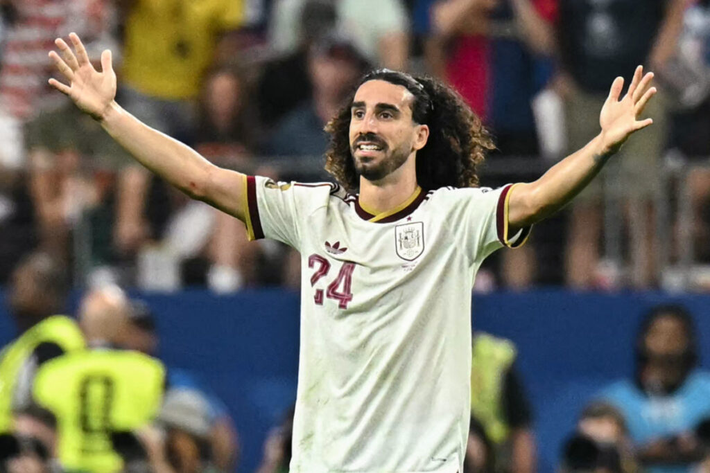 Marc Cucurella, jugador del Real Madrid. Foto: @realmadrid.