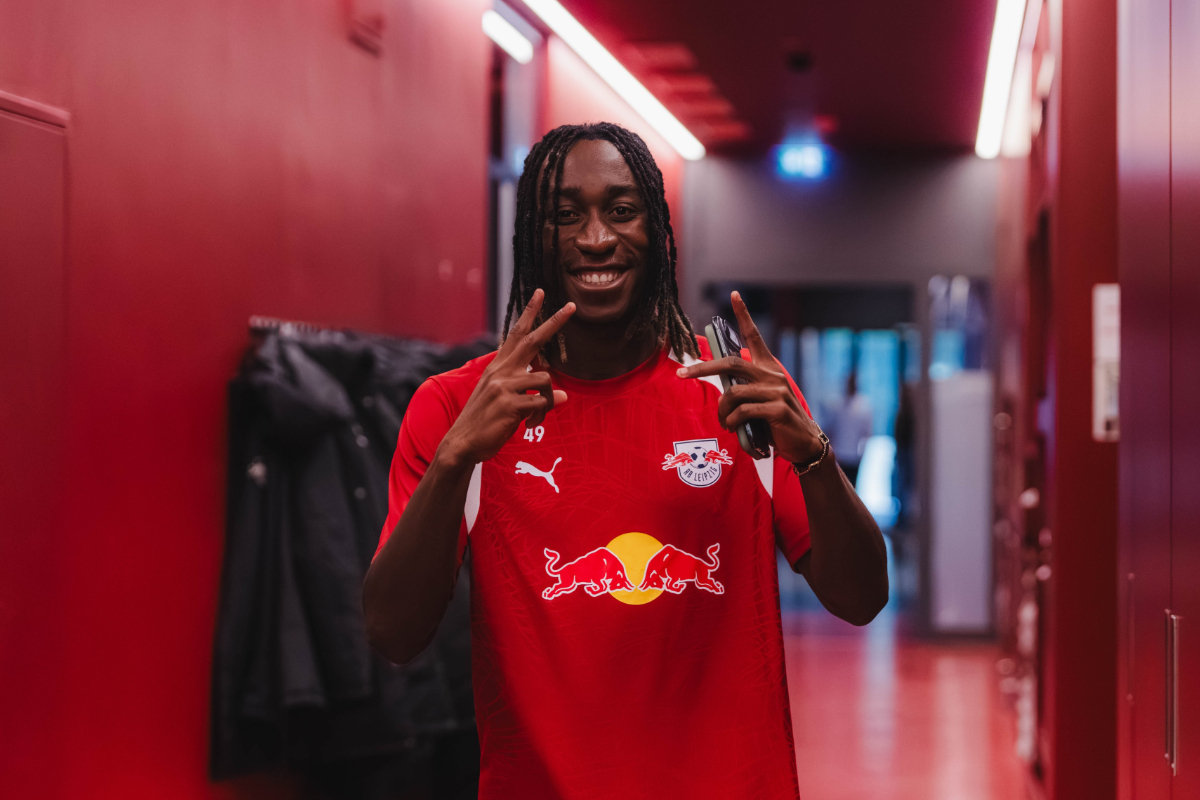 Diomande, el próximo gran Galáctico pretendido por el Real Madrid. Foto: @RBLeipzig.