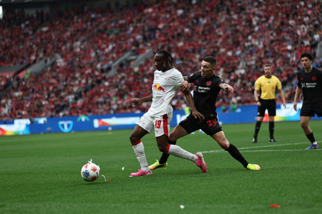 Diomande, el próximo gran Galáctico pretendido por el Real Madrid. Foto: @RBLeipzig.