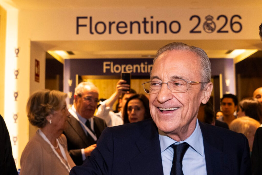 Florentino Pérez, presidente del Real Madrid. Foto: @florentino2026_.