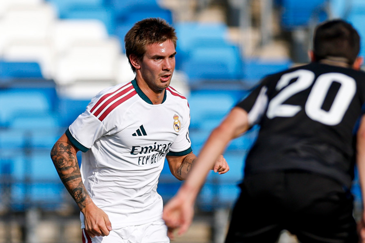 Mastantuono, jugador del Real Madrid. Foto: @realmadrid.