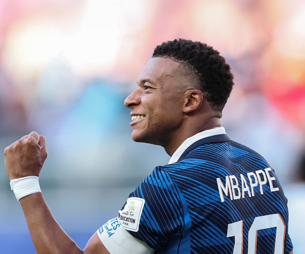Kylian Mbappé, jugador del Real Madrid. Foto: @realmadrid.