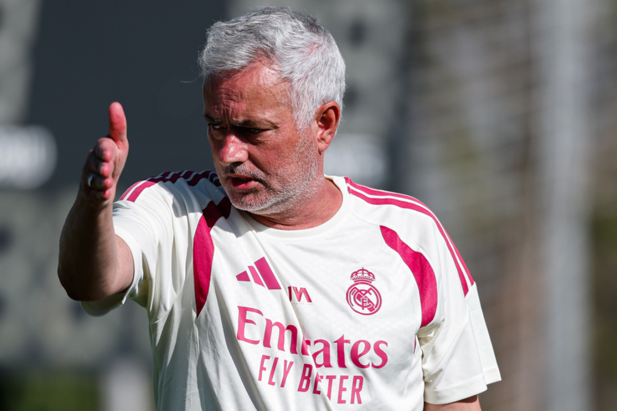 José Mourinho, entrenador del Real Madrid. Foto: @realmadrid.