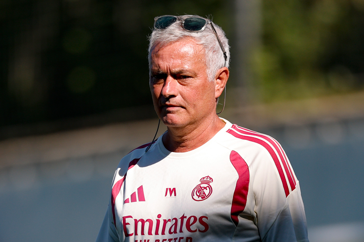 José Mourinho, entrenador del Real Madrid. Foto: @realmadrid.
