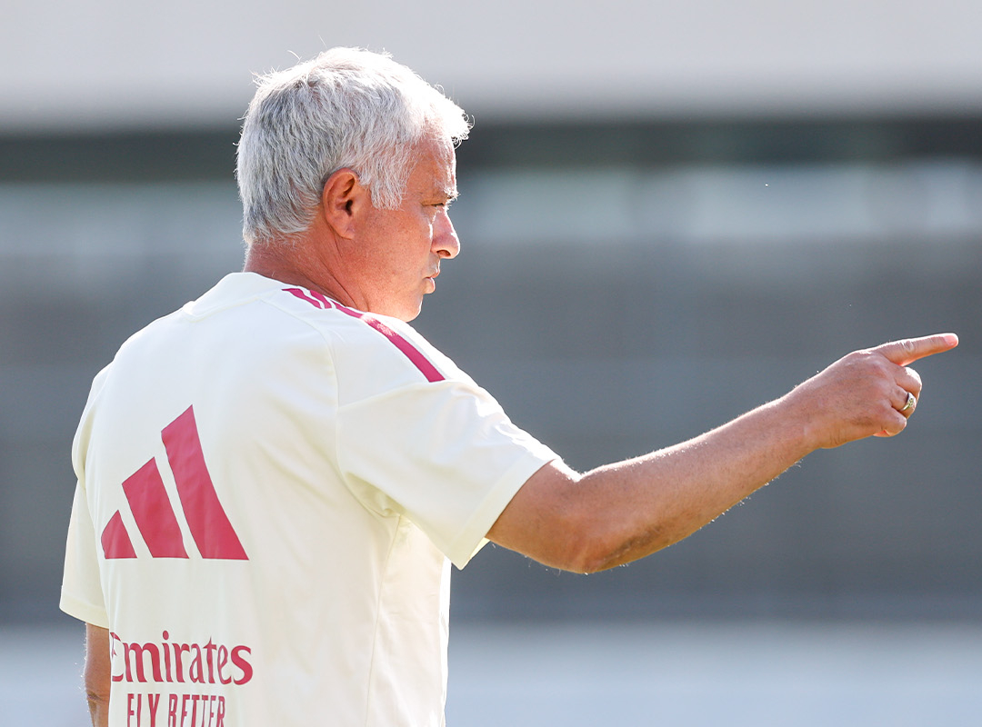 José Mourinho, entrenador del Real Madrid. Foto: @realmadrid.
