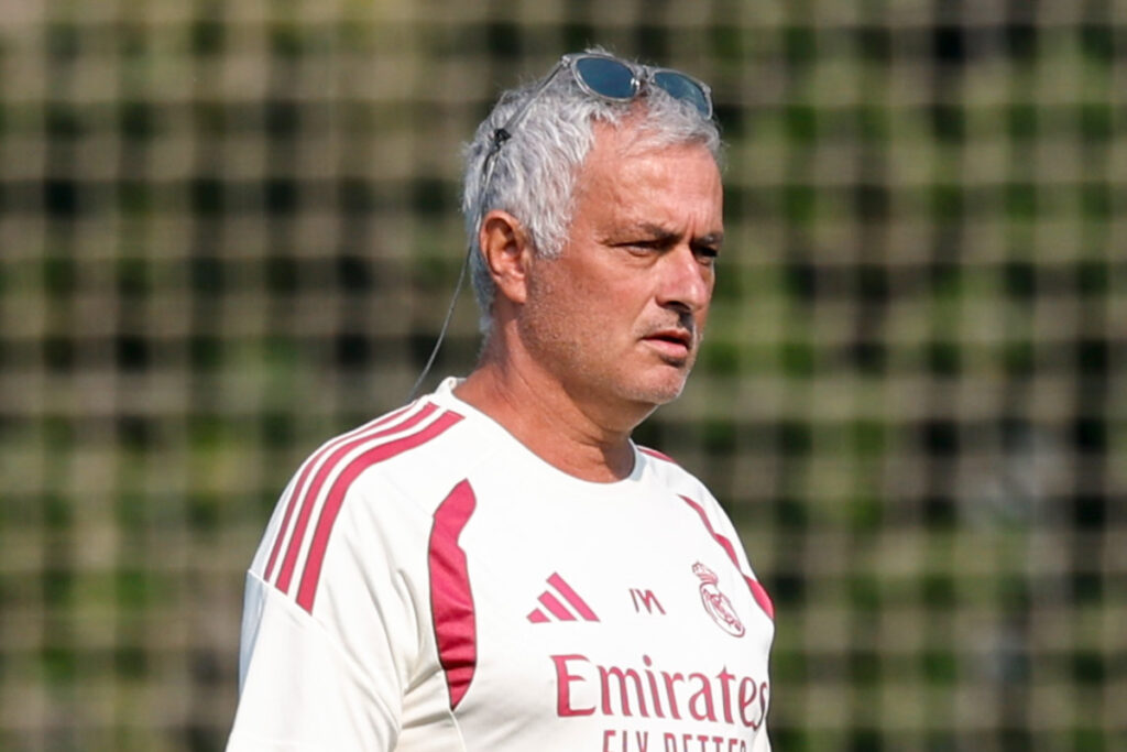 José Mourinho, entrenador del Real Madrid. Foto: @realmadrid.
