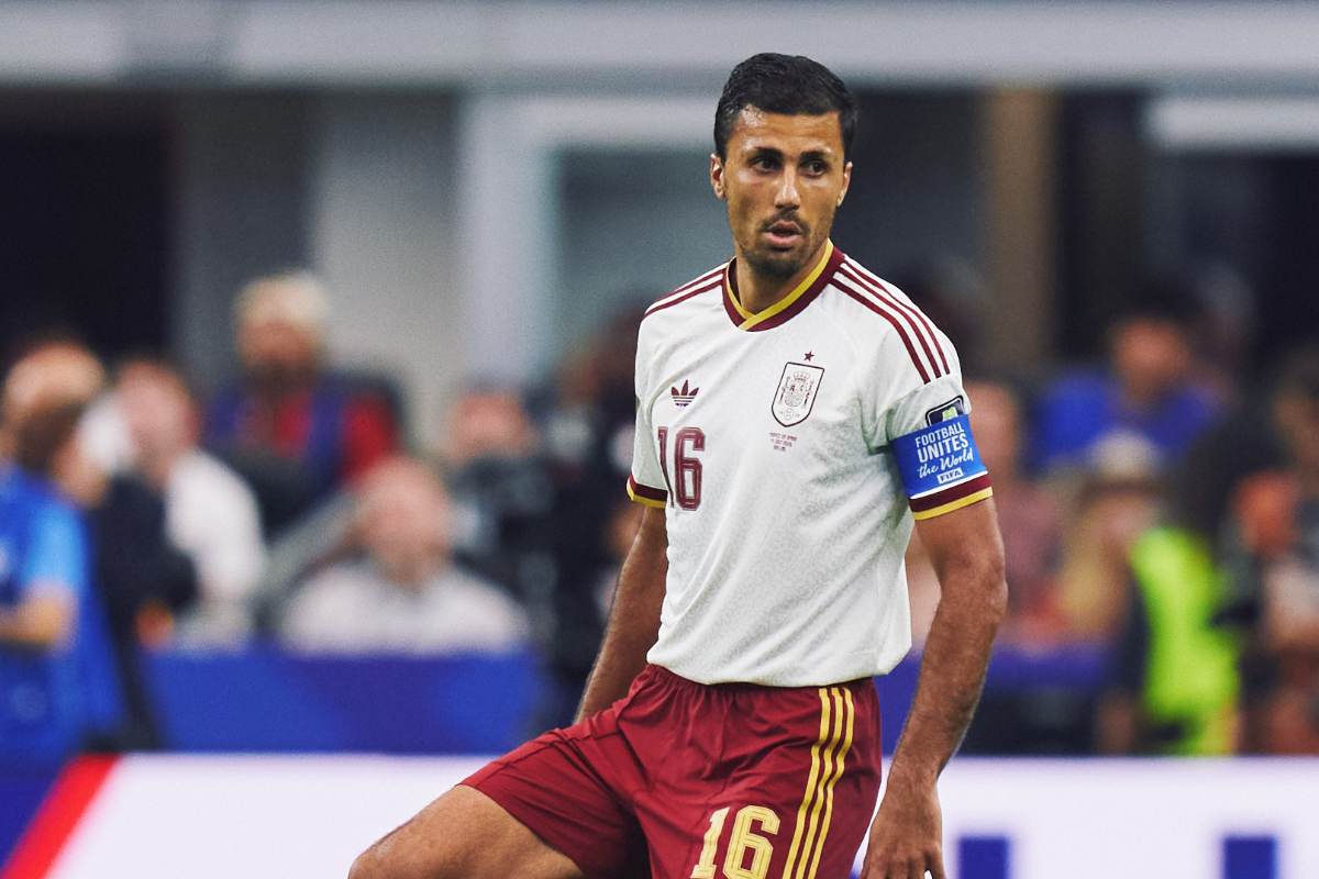 Rodri, durante el Mundial con la Selección Española. Foto: @sefutbol.