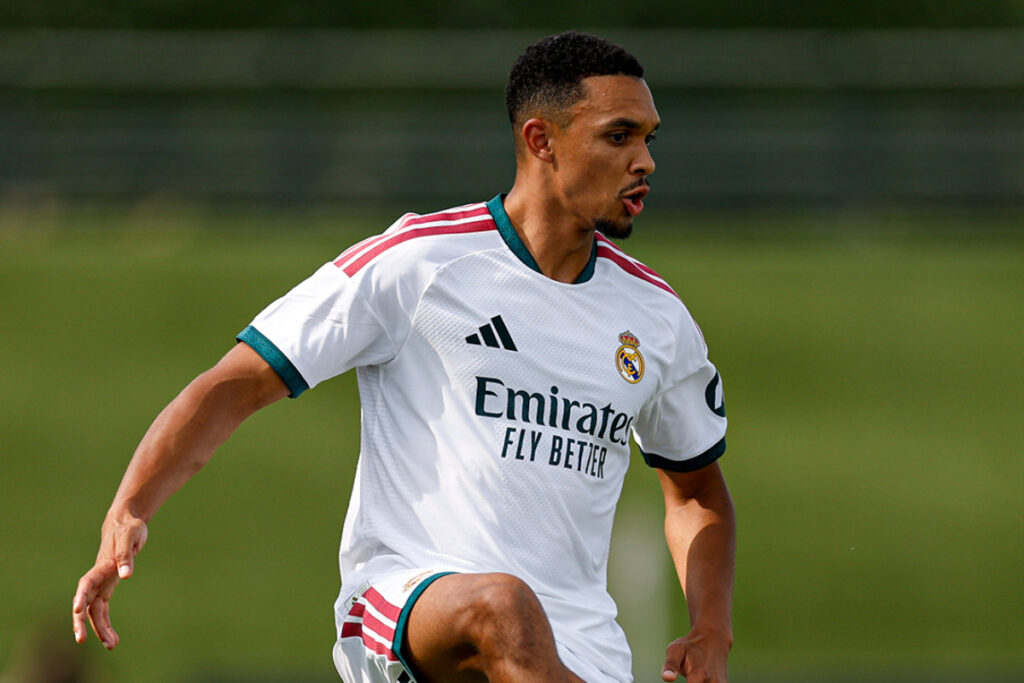 Trent, jugador del Real Madrid. Foto: @realmadrid.