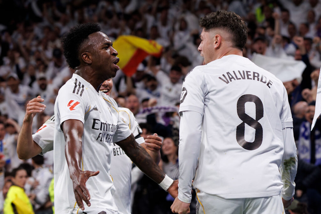 Fede y Vini, segundo y primer capitán del Real Madrid. Foto: @realmadrid.