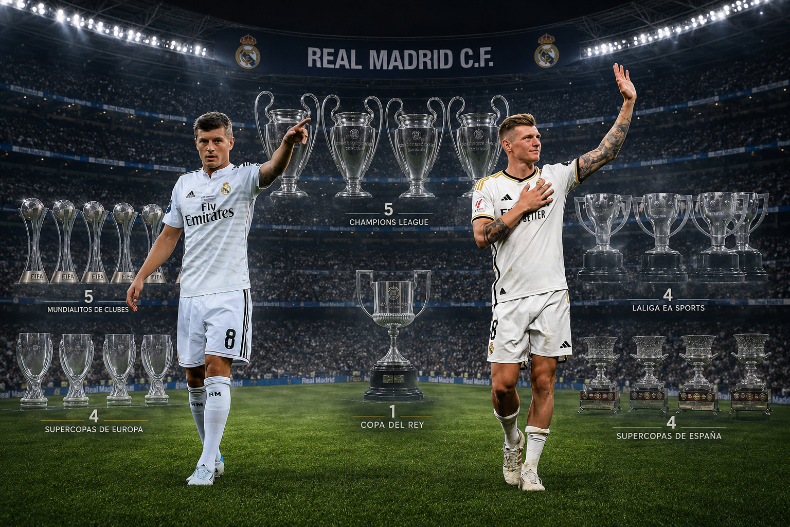 Tal día como hoy, Toni Kroos debutaba en el Real Madrid.