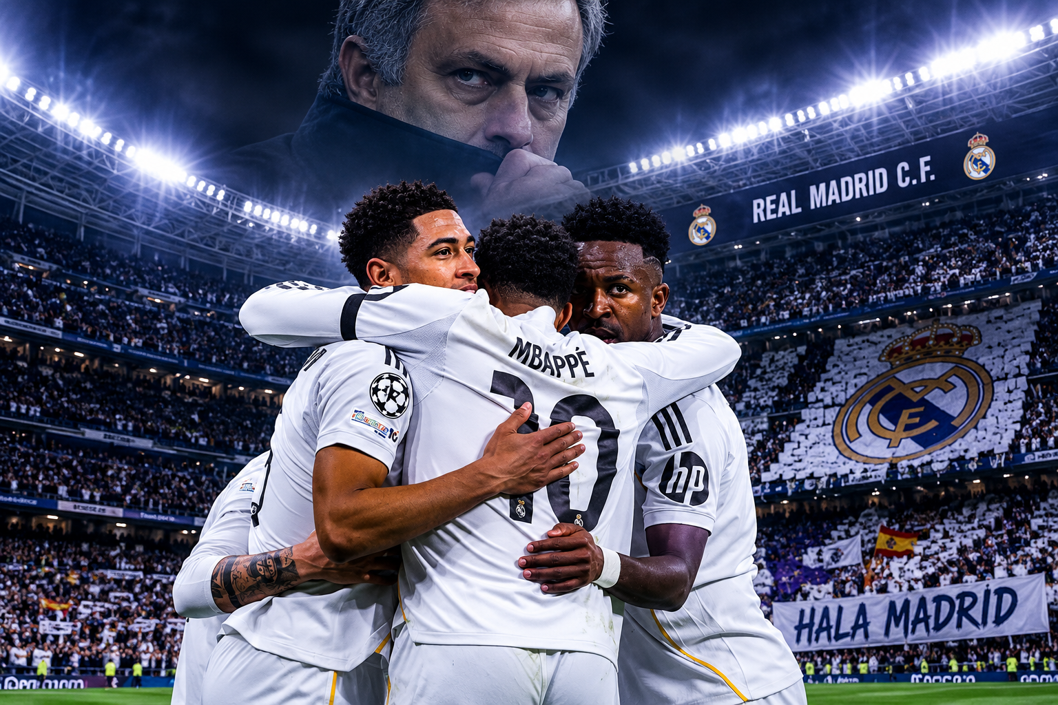 Mou, dispuesto a hacer funcionar el tridente del Real Madrid.