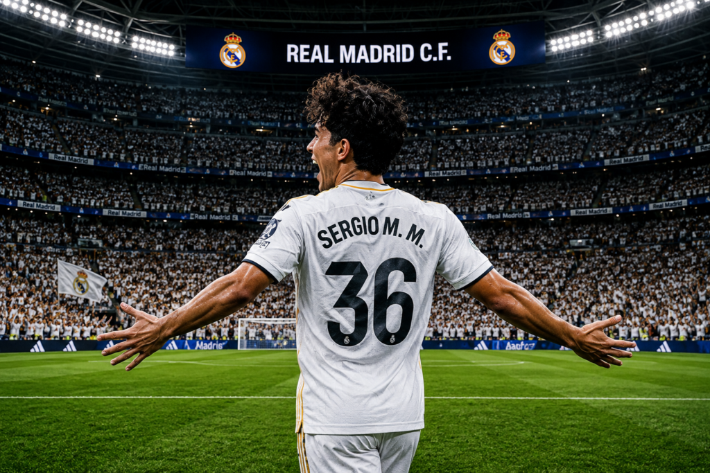 Sergio Martínez jugará en el Real Madrid esta temporada.