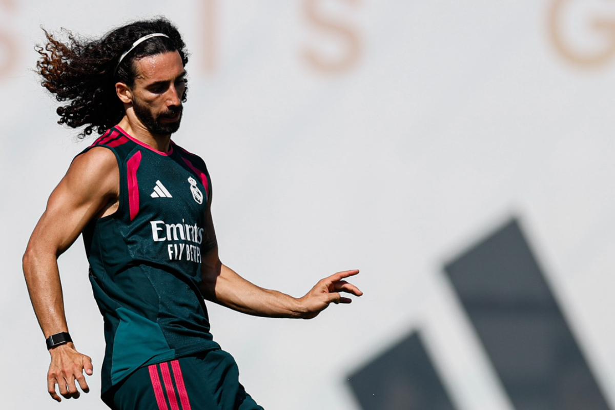 Las redes arden tras una pista del mercado blanco en un vídeo de Cucurella. Foto: @realmadrid.