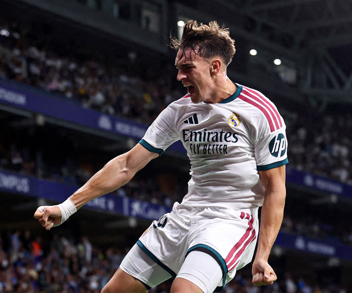 El gol en el descuento de Espí pone de manifiesto su impacto en el Real Madrid. Foto: @realmadrid.