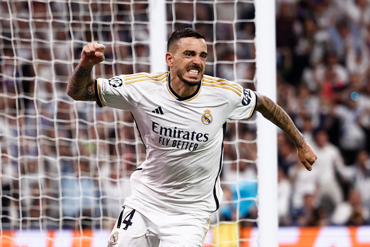 Joselu, una leyenda del Real Madrid. Foto: @realmadrid.