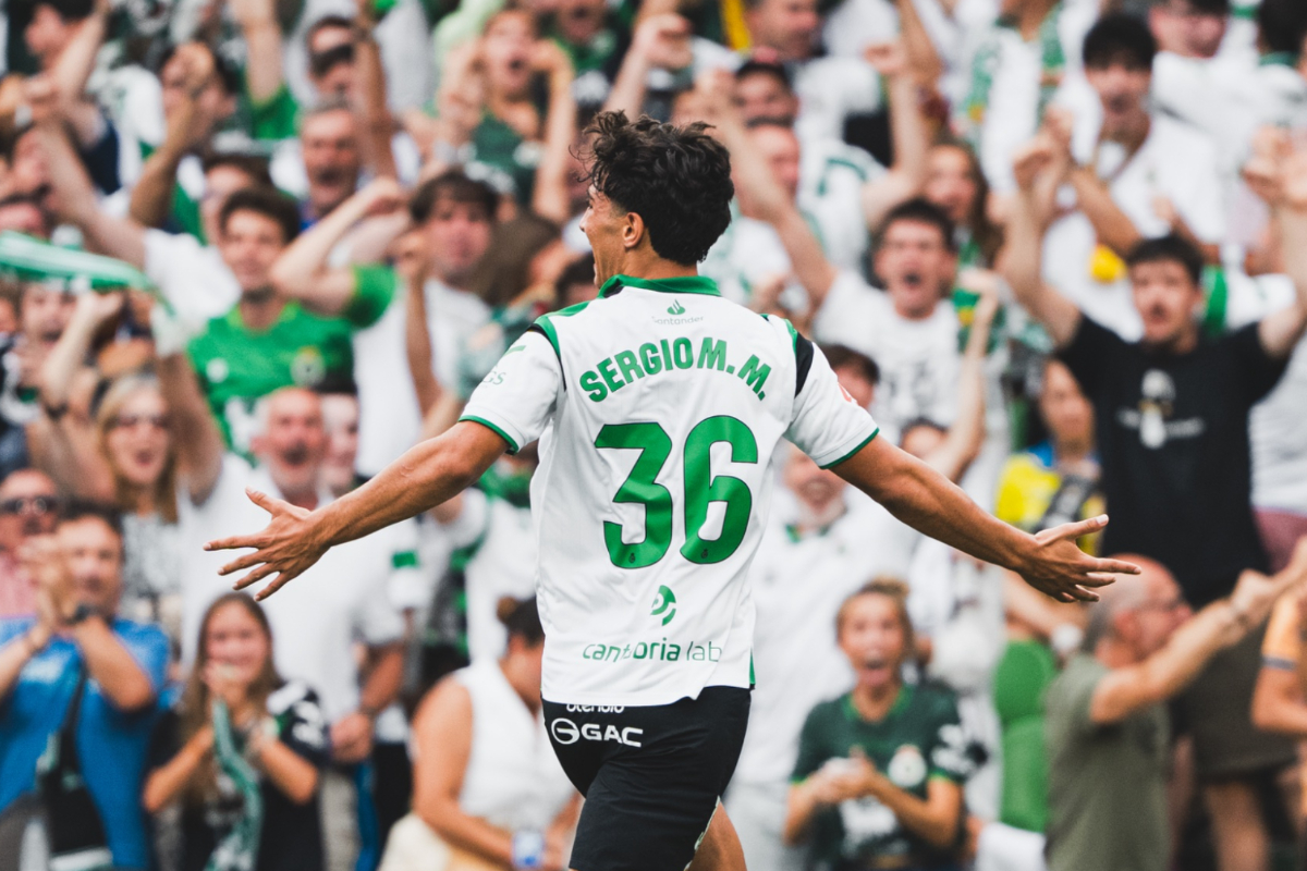 Sergio Martín, en el radar del Real Madrid. Foto: @realracingclub.