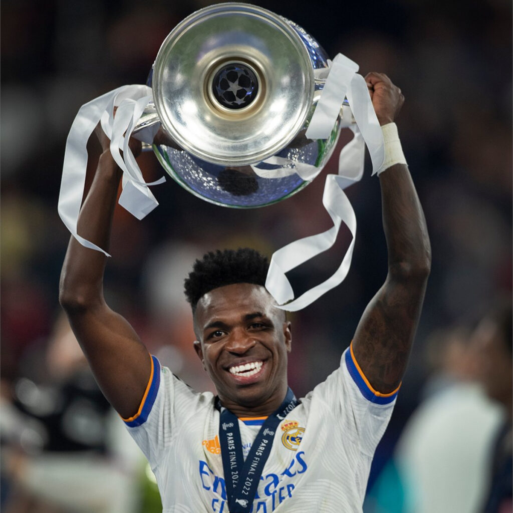 Vini Jr. y una renovación con la que ganó el madridismo. Foto: @realmadrid.