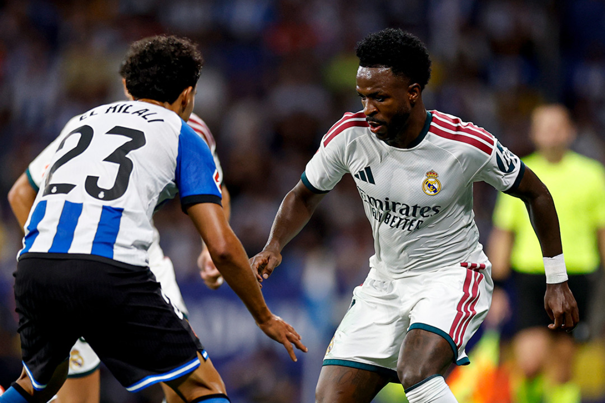 Las cifras evidencian un trato muy desigual entre Vini y otros futbolistas. Foto: @realmadrid.