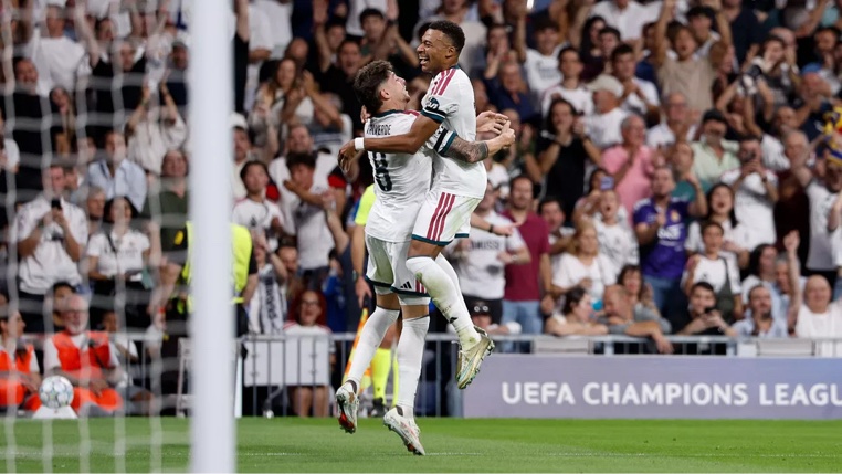 El Real Madrid se impone al Inter por 2-1. Foto: @realmadrid