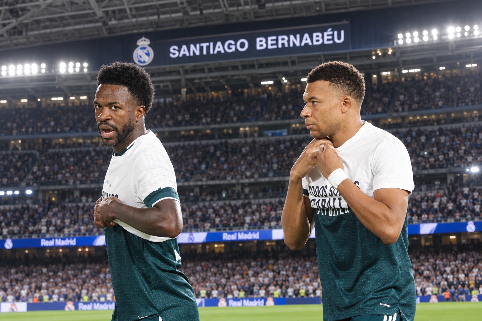 El gesto de Mbappé, Vini y Konaté va mucho más allá de la política.
