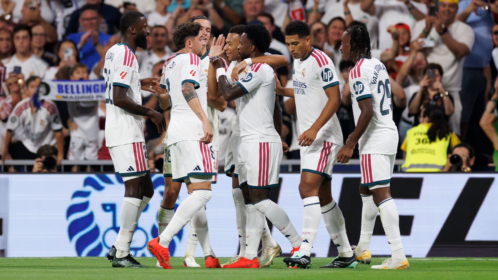 El conjunto blanco se ha topado con problemas para controlar las segundas partes. Foto: @realmadrid
