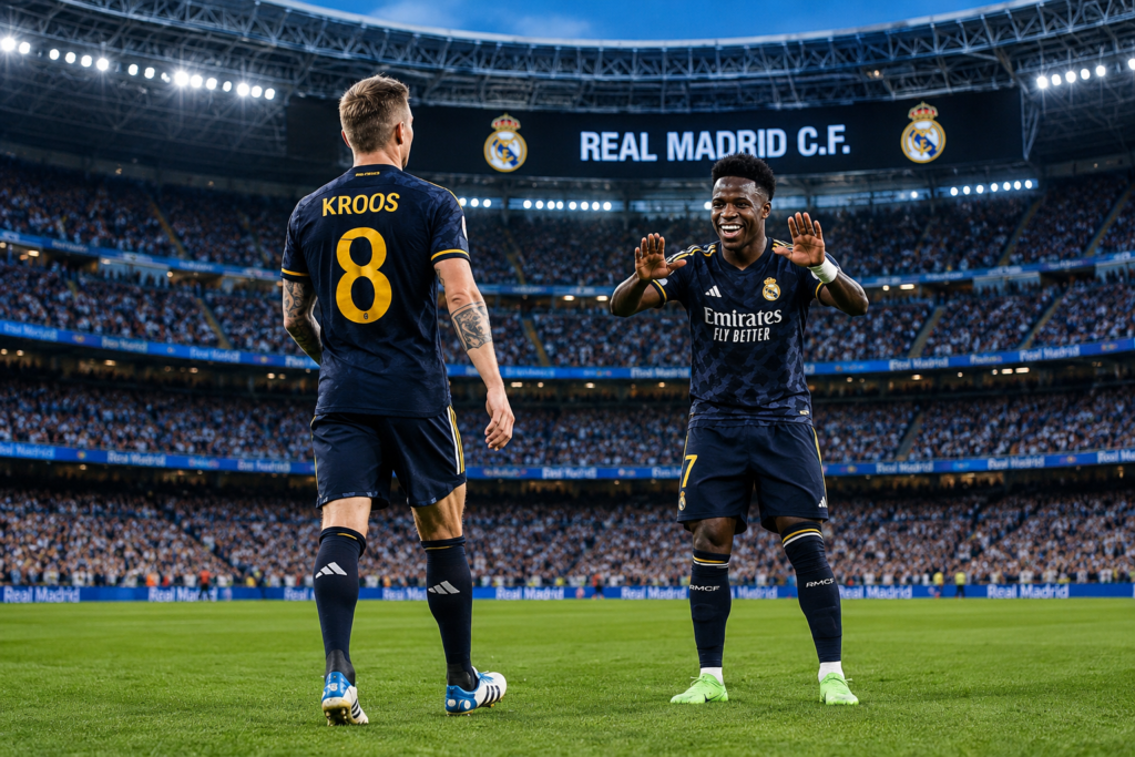 Kroos ha hablado sobre las virtudes y los aspectos a mejorar de Vini.