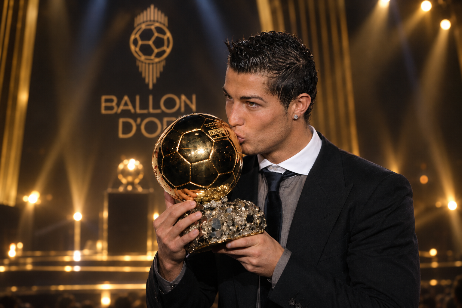 Cristiano Ronaldo es votado por el pueblo como el mejor Balón de Oro de la historia.