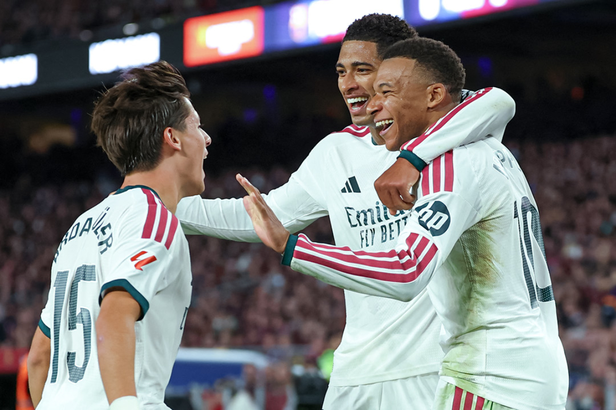 El Real Madrid tiró de orgullo frente al Barça. Foto: @realmadrid